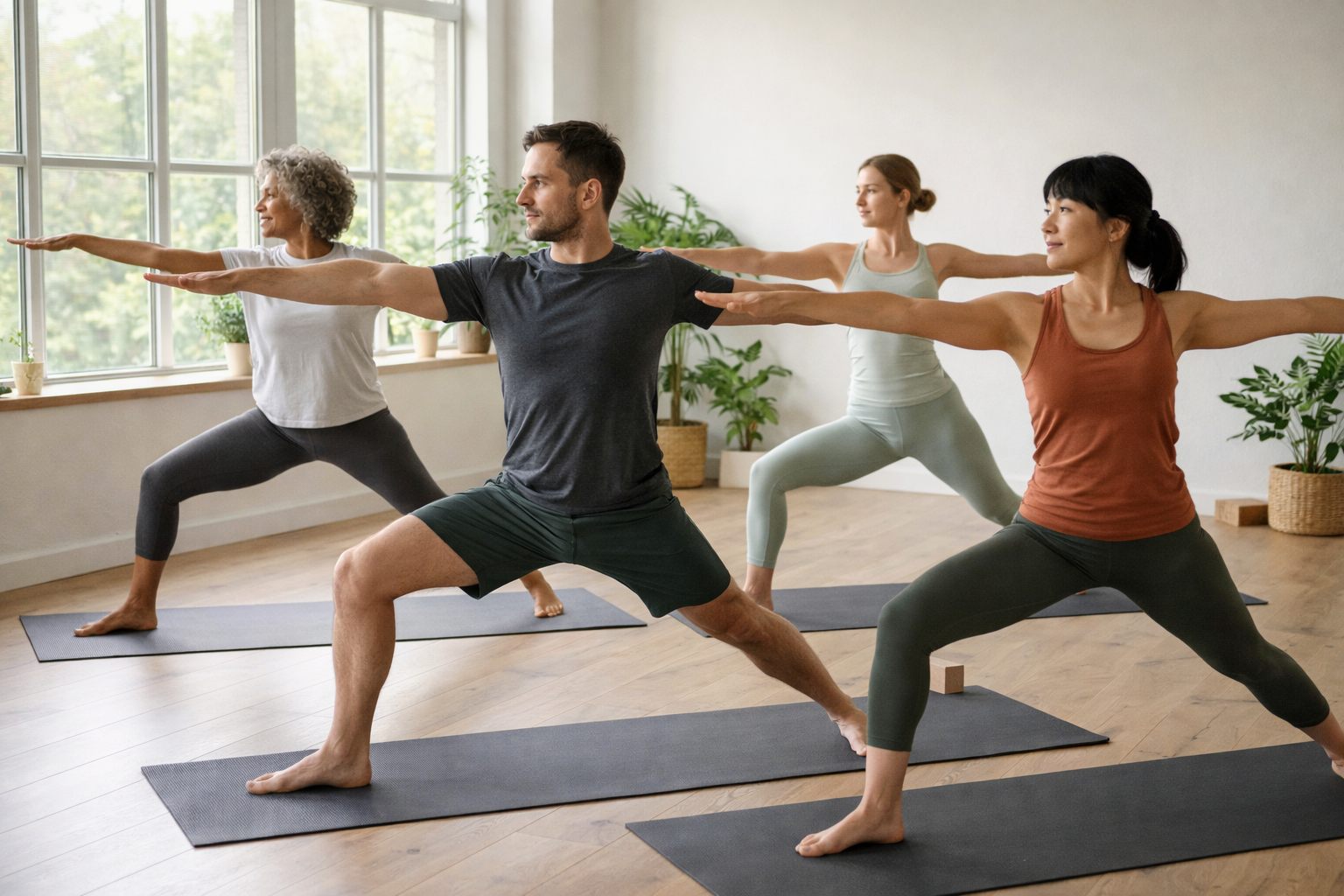 Yoga-Kurse für alle Niveaus